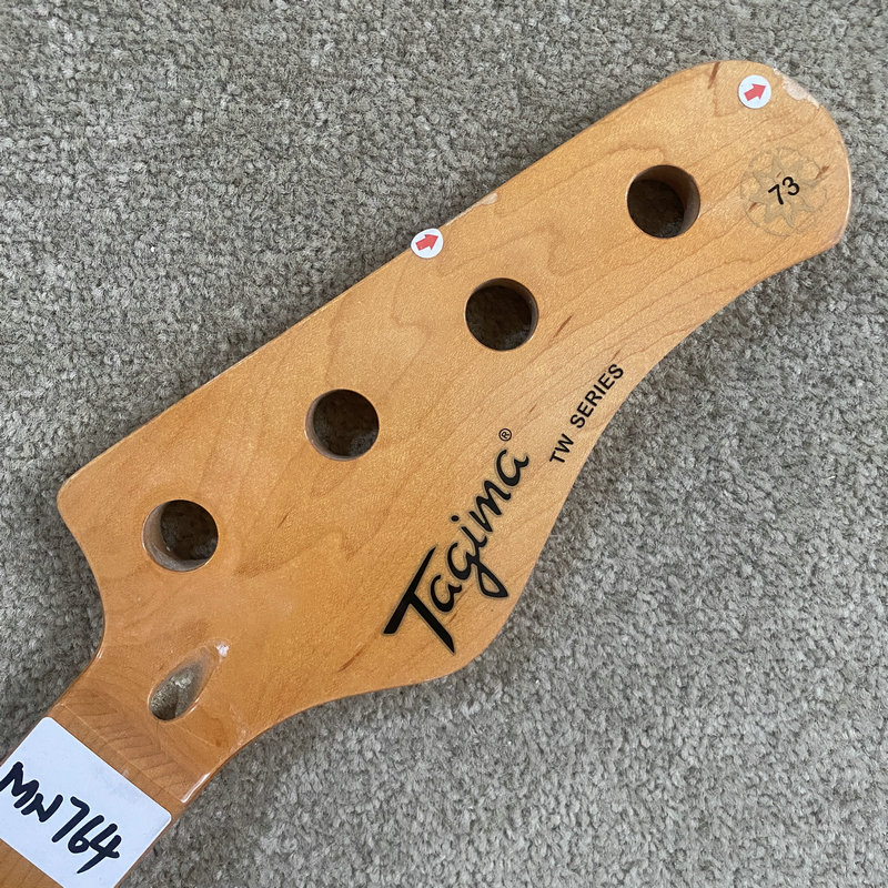Bass Guitar Fretless - MN764 No Frets 4 String Electric