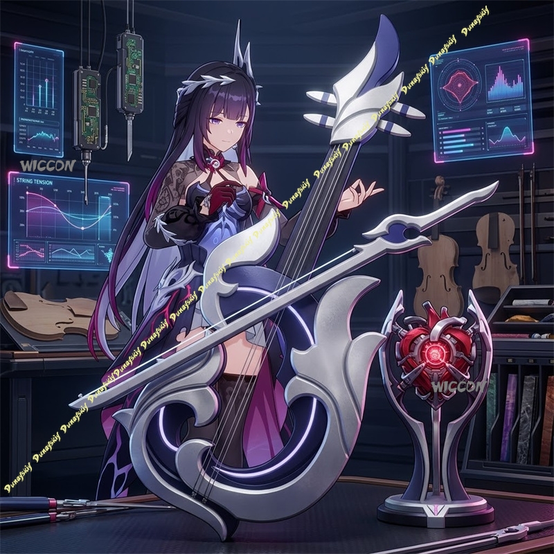 Musical Instrument Music - Honkai: Star Rail Hysilens Helektra Cosplay