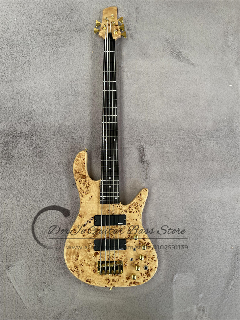 5 Strings Bass Guitar Fode Bas - Bass Guitar Fretless recension och pris