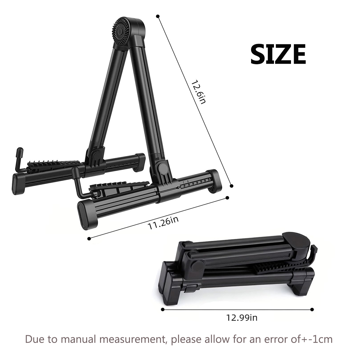Miwayer Foldable Guitar Stand  - Musical Instrument Banjo recension och pris