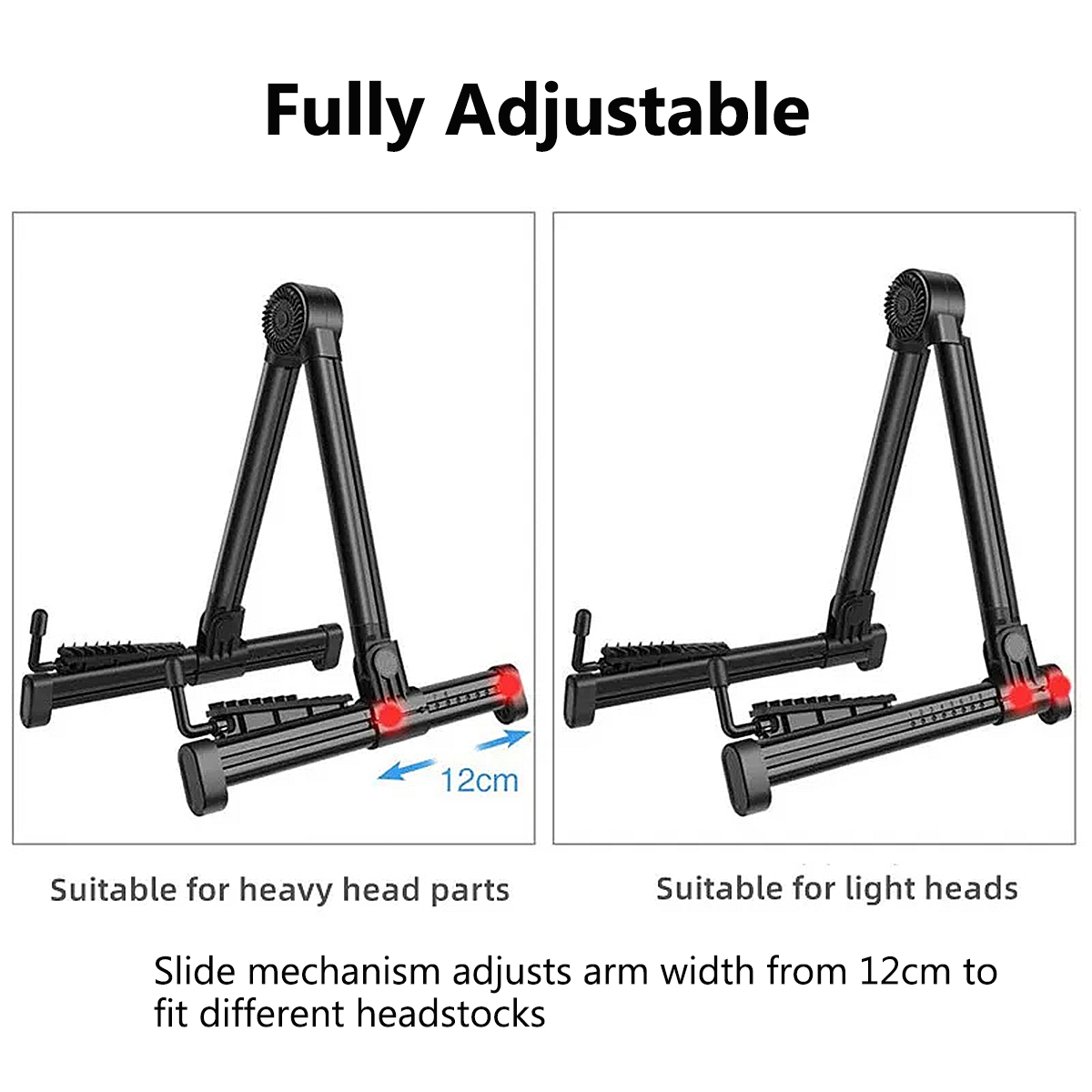 Miwayer Foldable Guitar Stand  - Musical Instrument Banjo recension och pris