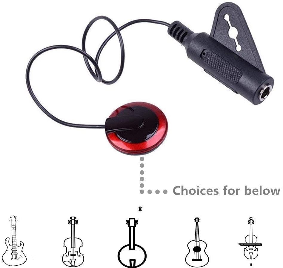 1Pcs Piezo Contact Microphone  - Musical Instrument Banjo recension och pris