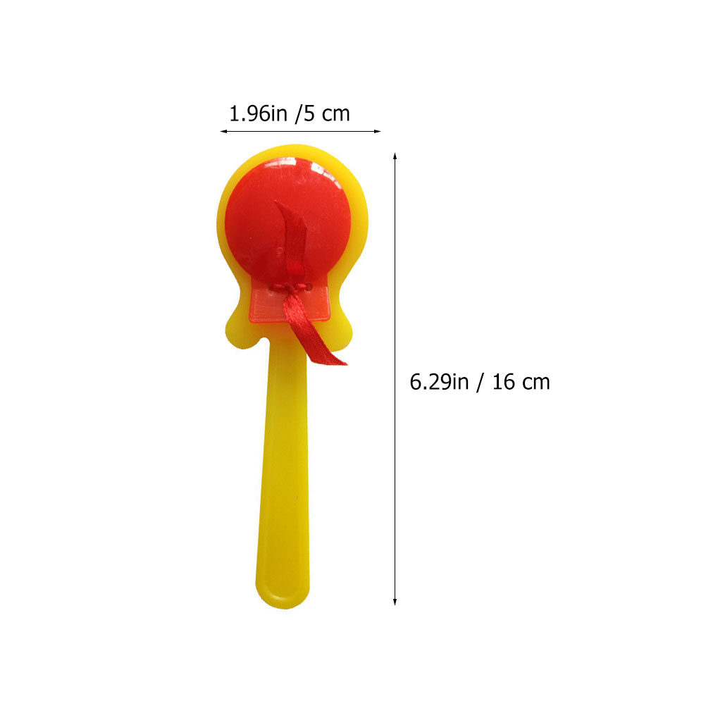 4Pcs Kids Plastic Castanets Cl - Musical Instrument Clapper recension och pris
