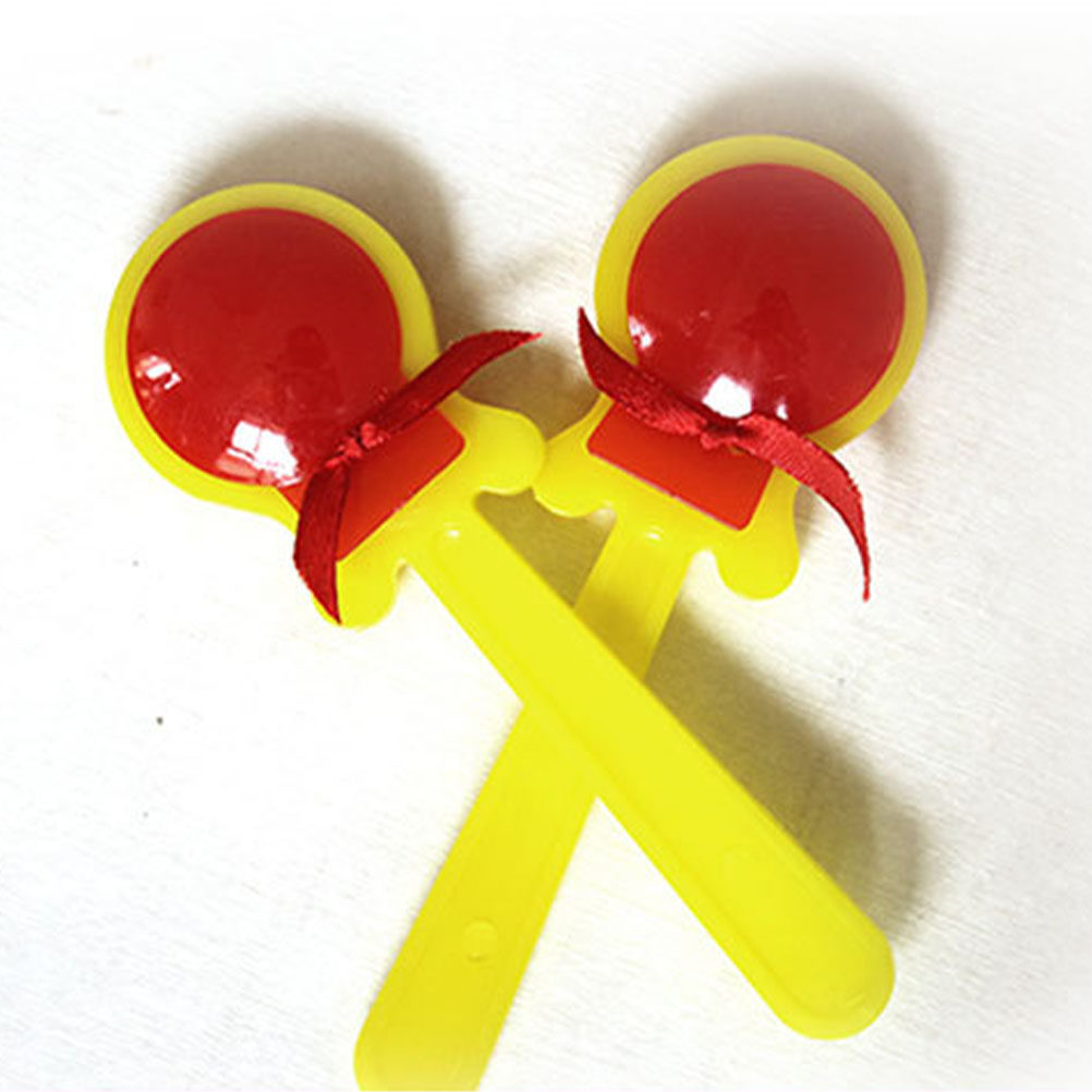 4Pcs Kids Plastic Castanets Cl - Musical Instrument Clapper recension och pris