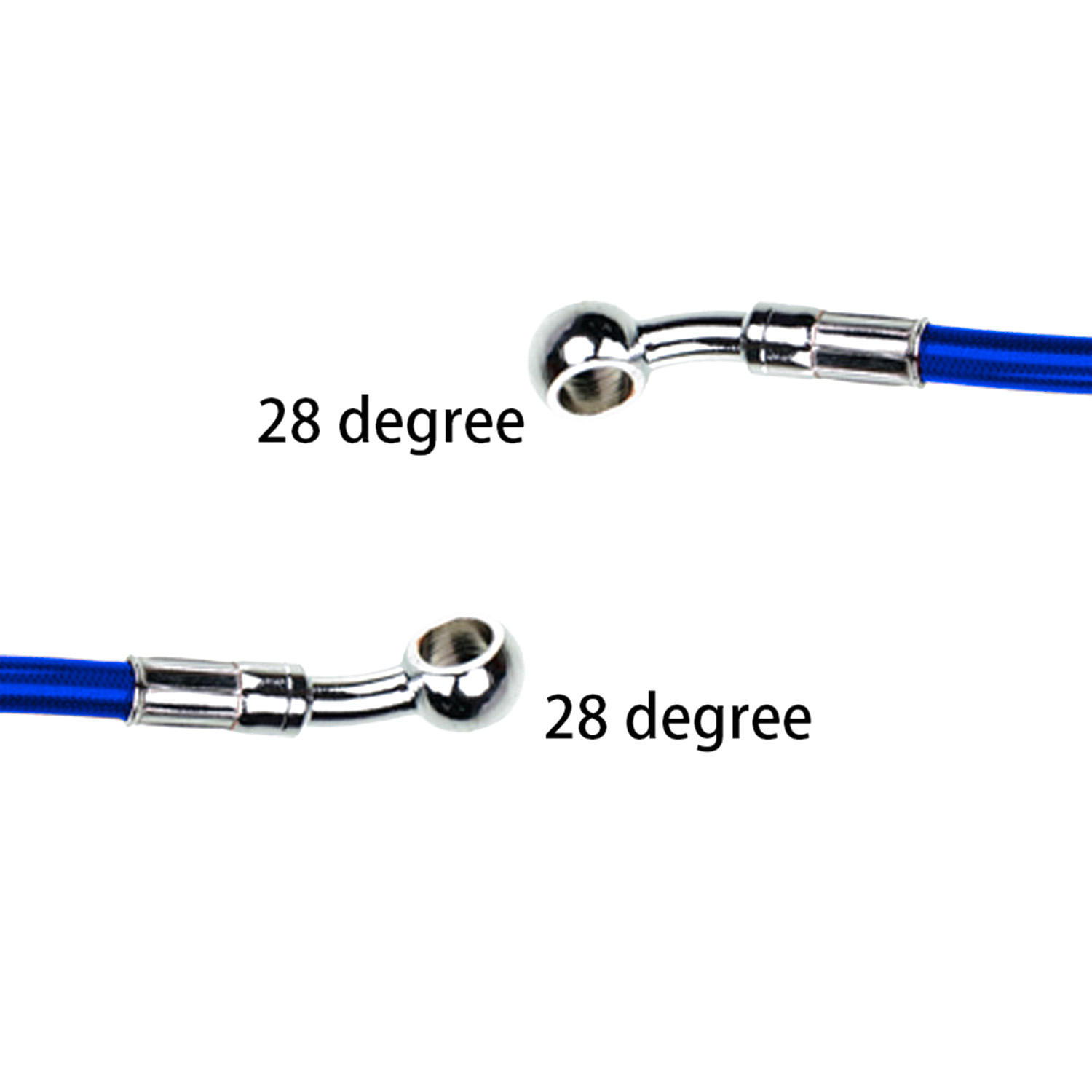 Blue 400mm-2200mm Brake Hose H - Musical Instrument Banjo recension och pris