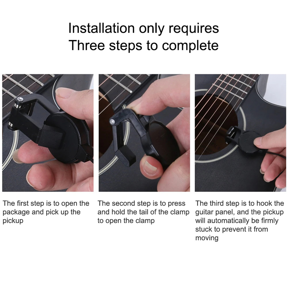 Audio Jack Clip On Pickup for  - Musical Instrument Banjo recension och pris