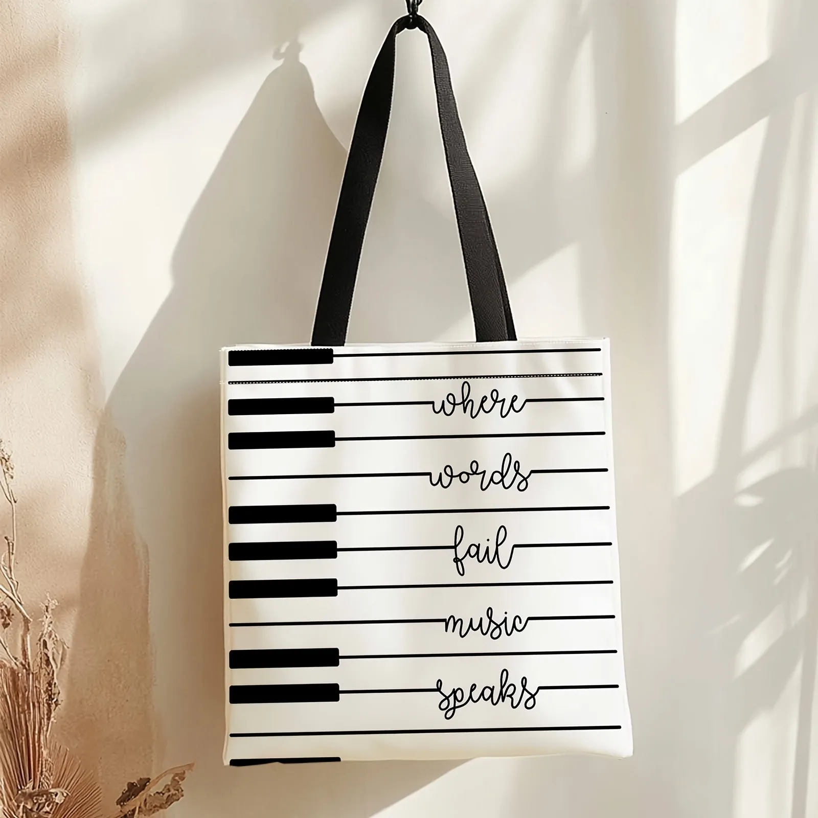 Shopping Bags Canvas Printing  - Musical Instrument Shop recension och pris