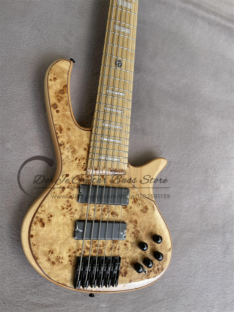 6 Strings Bass Guitar DeOl Bas - Bass Guitar Fretless recension och pris
