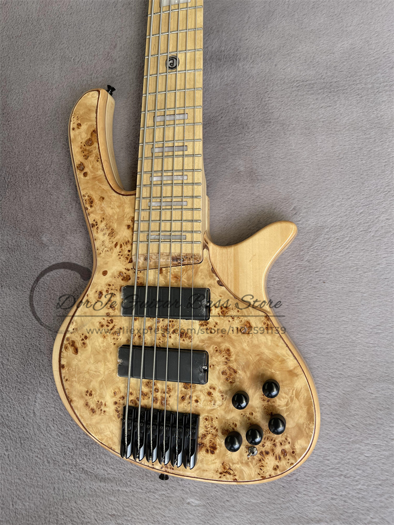 6 Strings Bass Guitar DeOl Bas - Bass Guitar Fretless recension och pris