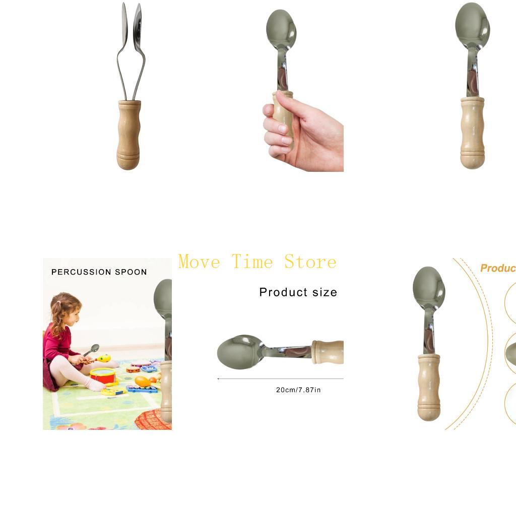 92ME Handle Music Spoon Instru - Musical Instrument Clapper recension och pris