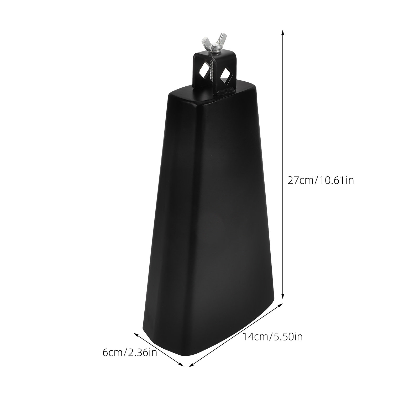 1Set Metal Cowbell Instrument  - Musical Instrument Kit recension och pris