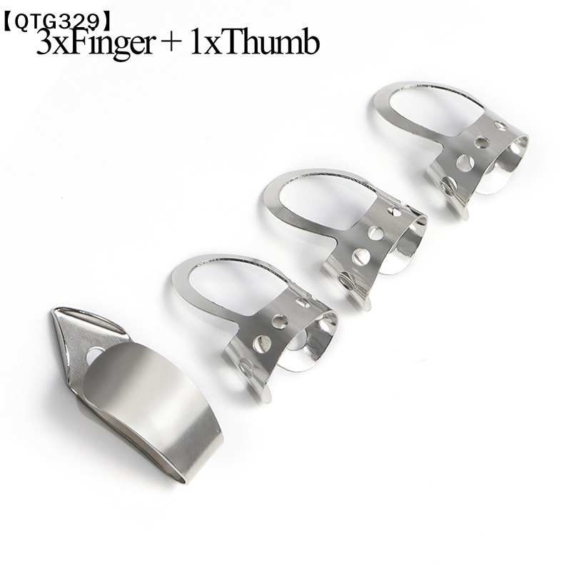 【QTG329】4pcs Adjustable Finger - Musical Instrument Banjo recension och pris
