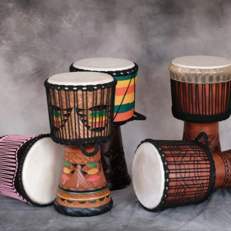 12 Inch Djembe Mahogany Africa - Musical Instrument Kit recension och pris