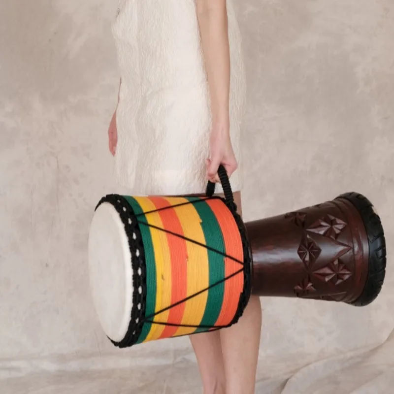 12 Inch Djembe Mahogany Africa - Musical Instrument Kit recension och pris