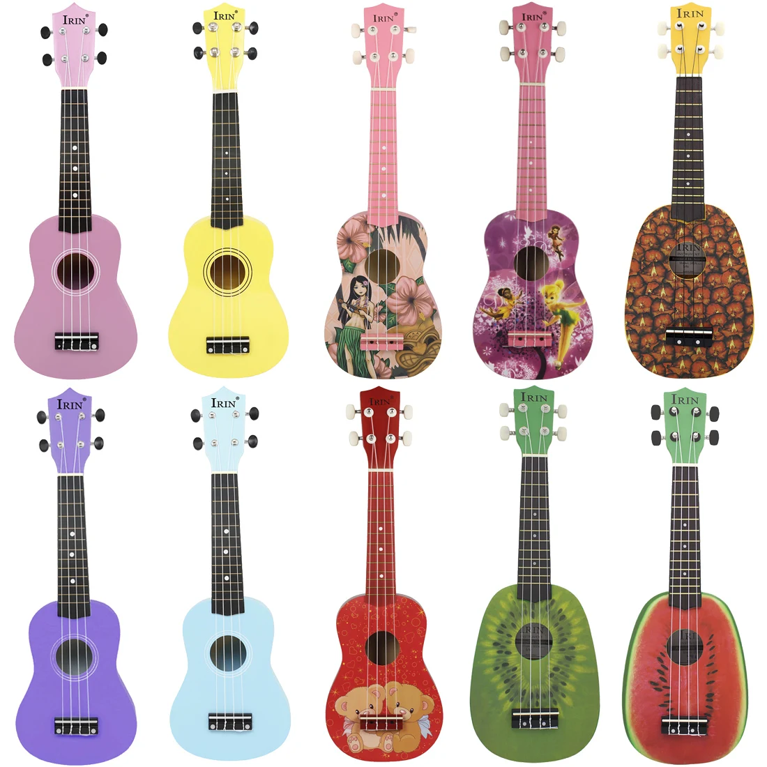 IRIN 21Inch Ukulele Hawaiian G - Musical Instrument Hawaiian recension och pris
