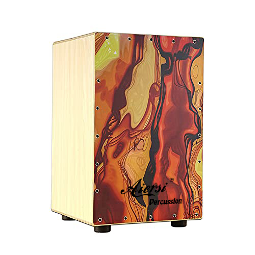 Colour Wood Hand Cajon Box Dru - Musical Instrument Kit recension och pris