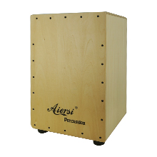 Colour Wood Hand Cajon Box Dru - Musical Instrument Kit recension och pris