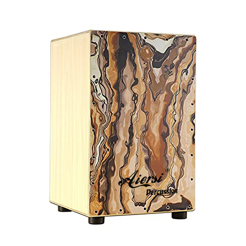 Colour Wood Hand Cajon Box Dru - Musical Instrument Kit recension och pris