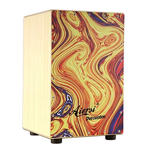 Colour Wood Hand Cajon Box Dru - Musical Instrument Kit recension och pris